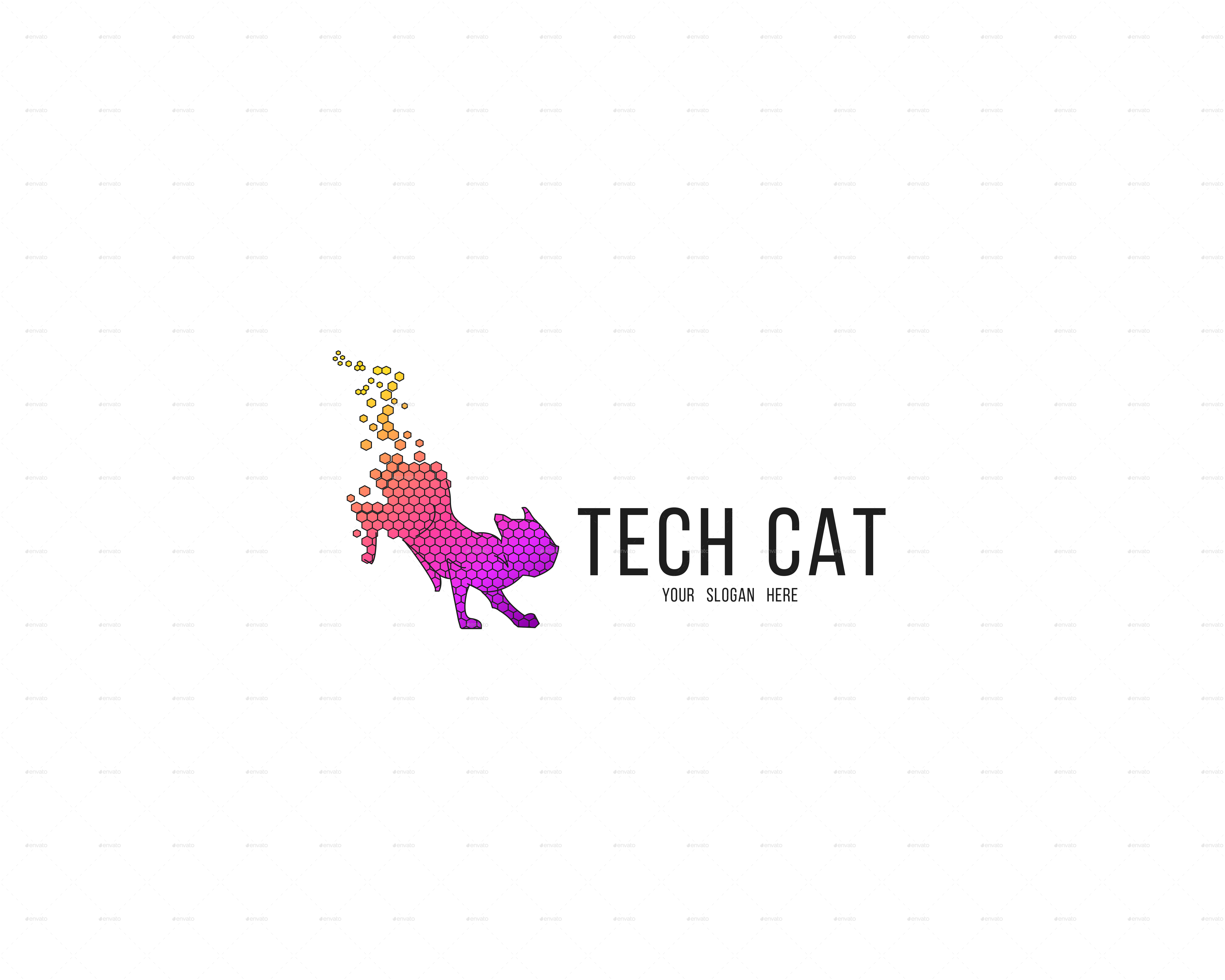 TechCat Logo by PuzzlePanda GraphicRiver